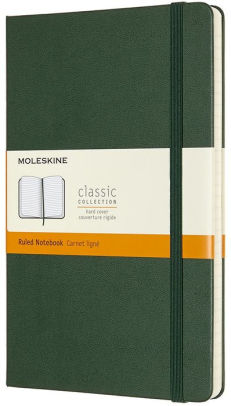 Moleskine Ruled Hard Green Myr